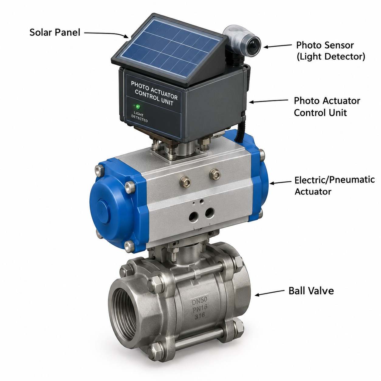 Actuated Ball Valves